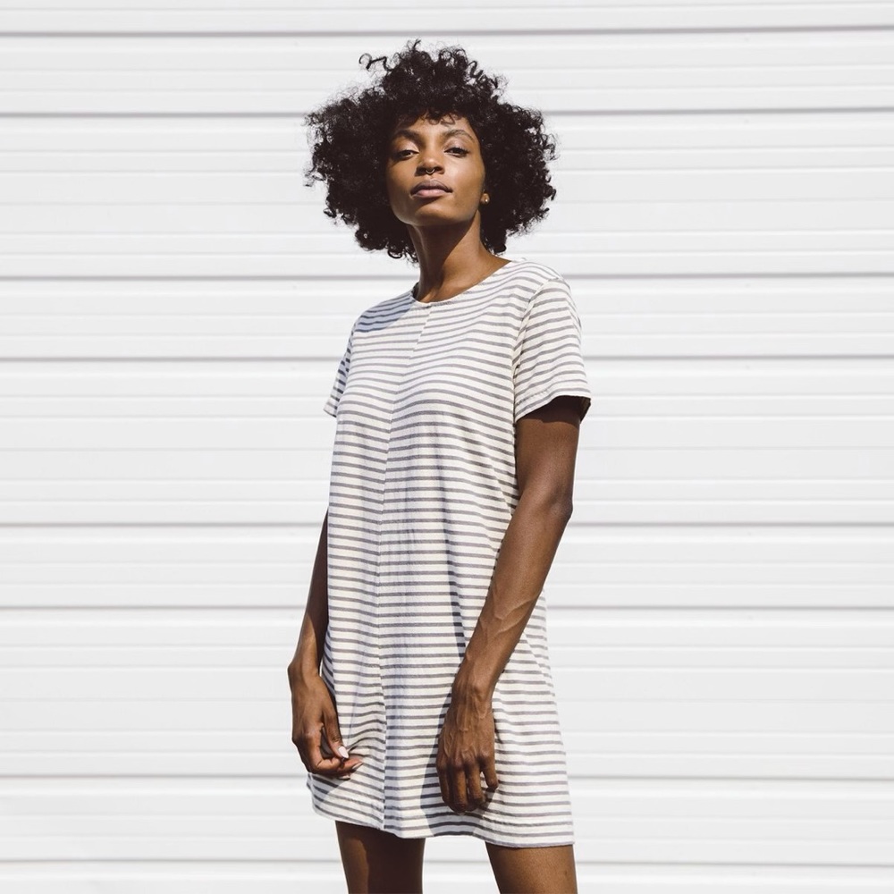 NWOT Jungmaven striped beach dress!